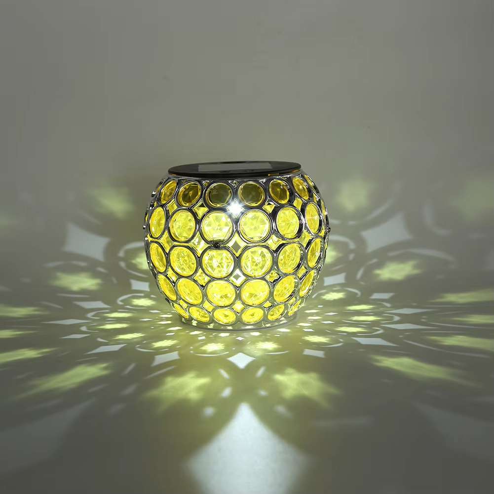 GardenGem | Magnifique boule lumineuse solaire pour décoration extérieure