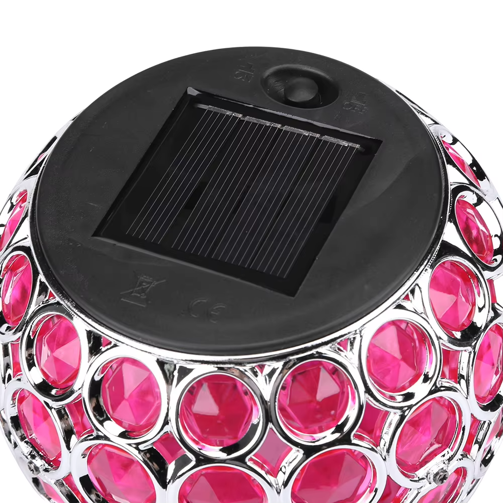 GardenGem | Magnifique boule lumineuse solaire pour décoration extérieure