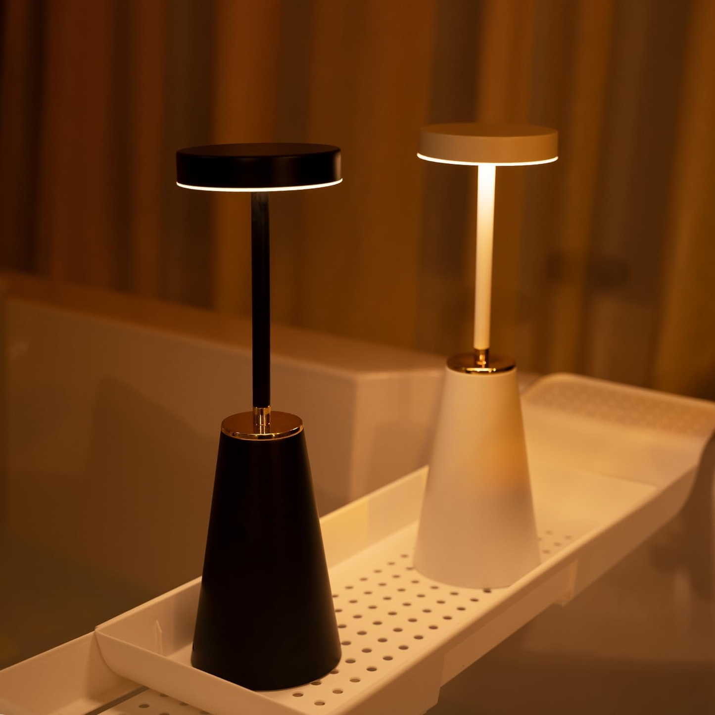 GlimmerLite | Lampe de table LED à contrôle tactile sans fil