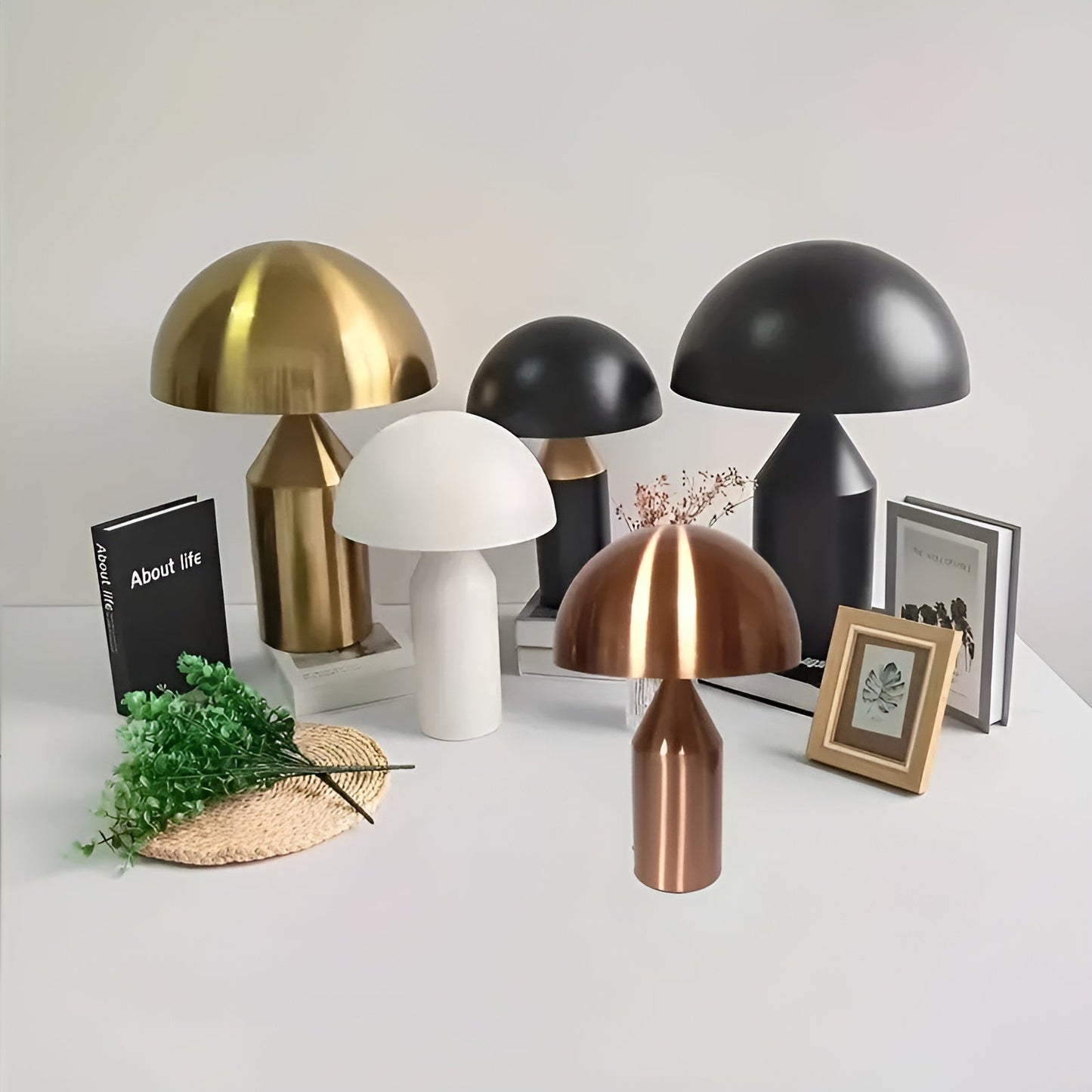 Lampe de table rétro élégante à LED - Sans fil et rechargeable