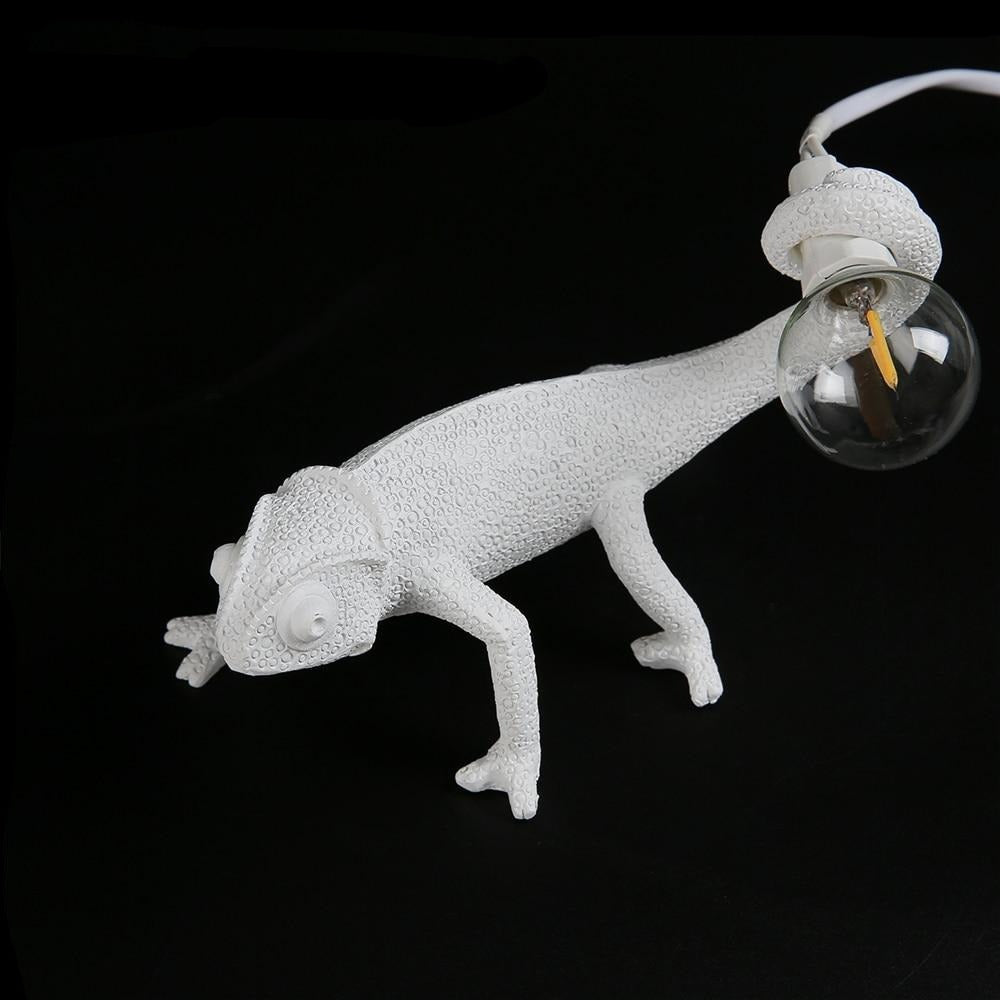 Floroux – Lampe de table stylée en forme de lézard pour une lueur confortable et artistique