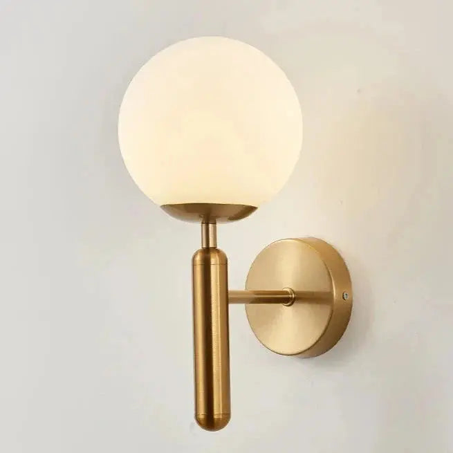 GlobeLuxe - Applique Murale en Verre avec Éclairage LED