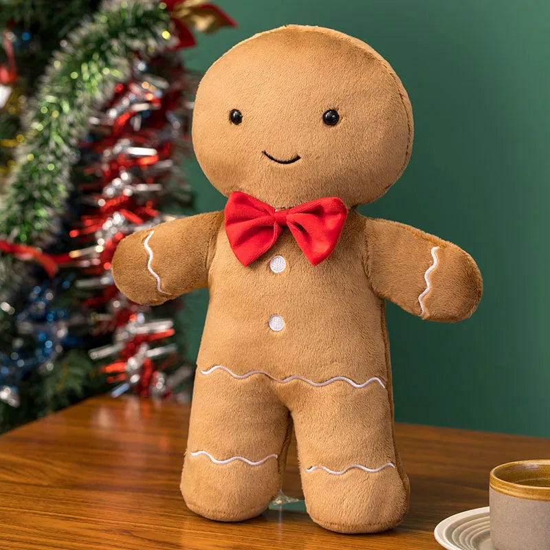 Floroux - Cute Gingerbread Bear and Cozy Blanket for a Festive Atmosphere