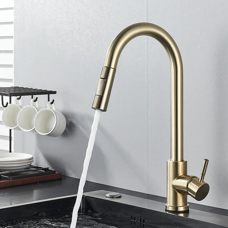 FlowMaster – Robinet de Cuisine Luxe avec Fonction de Rotation à 360°