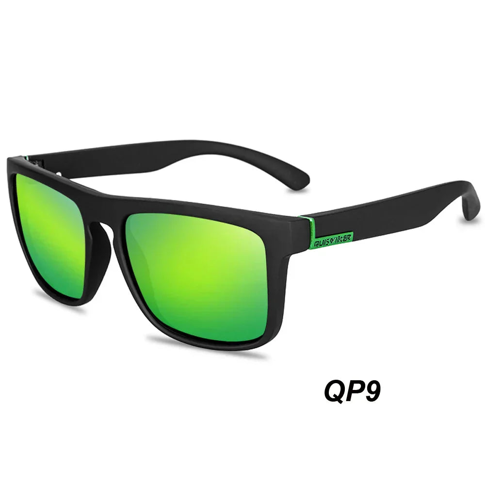 Floroux Lunettes de soleil de sport polarisées | Lunettes de protection UV pour activités de plein air | Idéal pour la pêche, la randonnée & la conduite