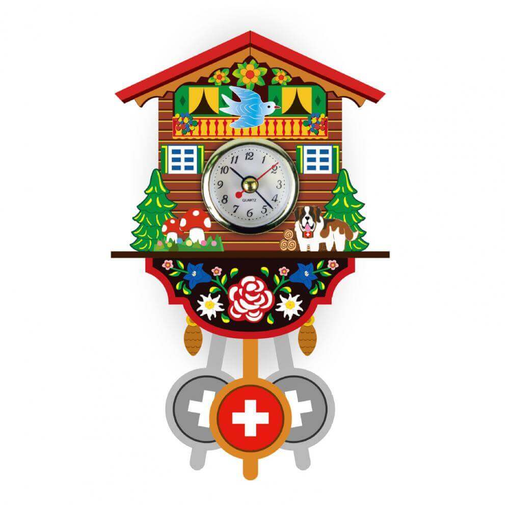 Horloge à coucou rétro - 8 styles différents