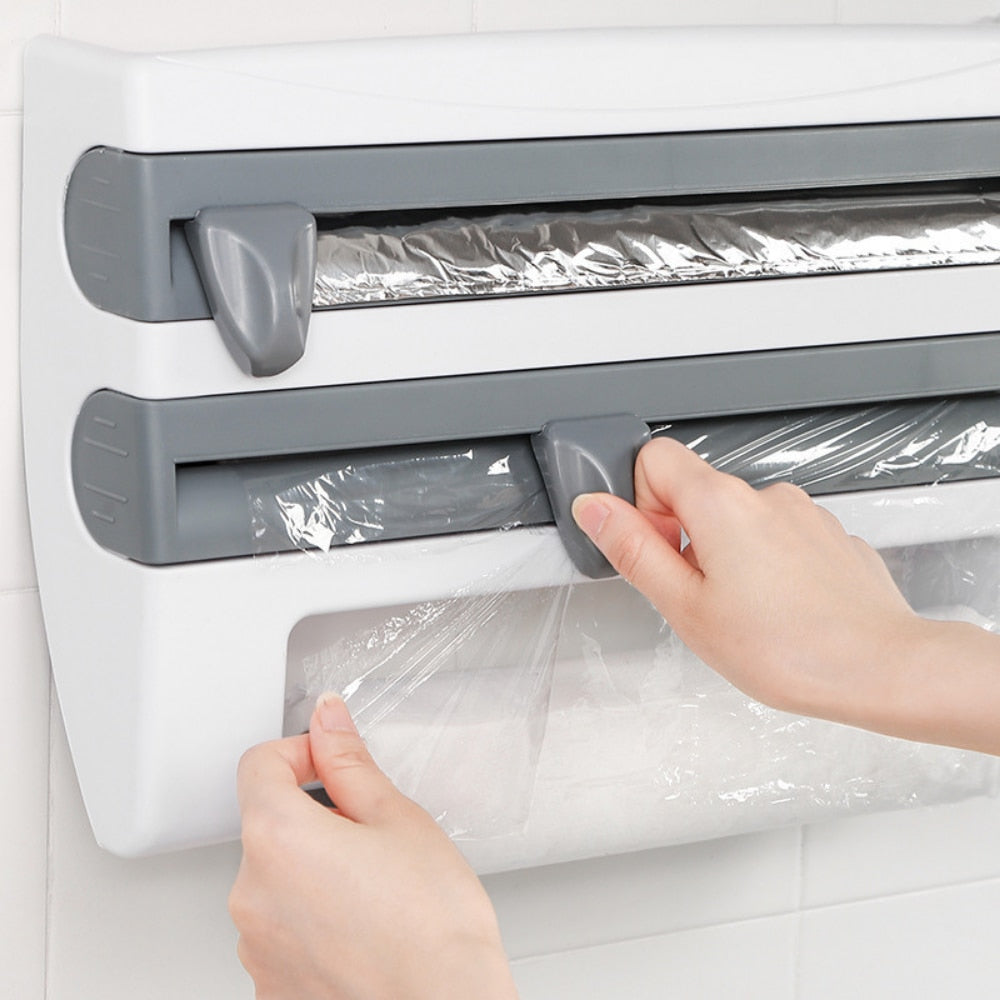 Tearix - Étagère intelligente pour film alimentaire et papier sulfurisé
