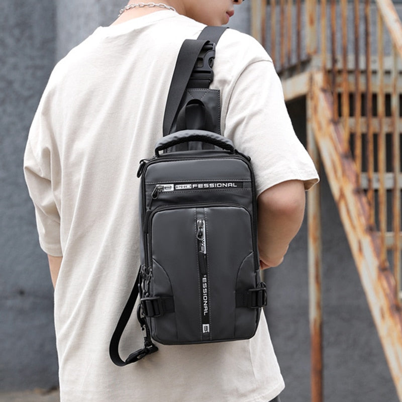 CityTrek Bag - Sac Bandoulière Oxford Étanche Élégant