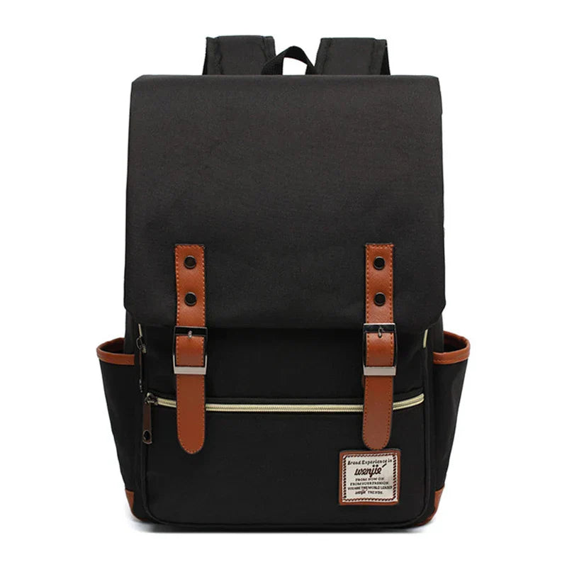 Sac à dos vintage Oxford - Sac à dos vintage Oxford élégant pour étudiants et voyageurs aventuriers