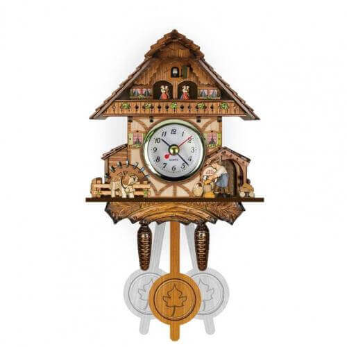 Horloge à coucou rétro - 8 styles différents