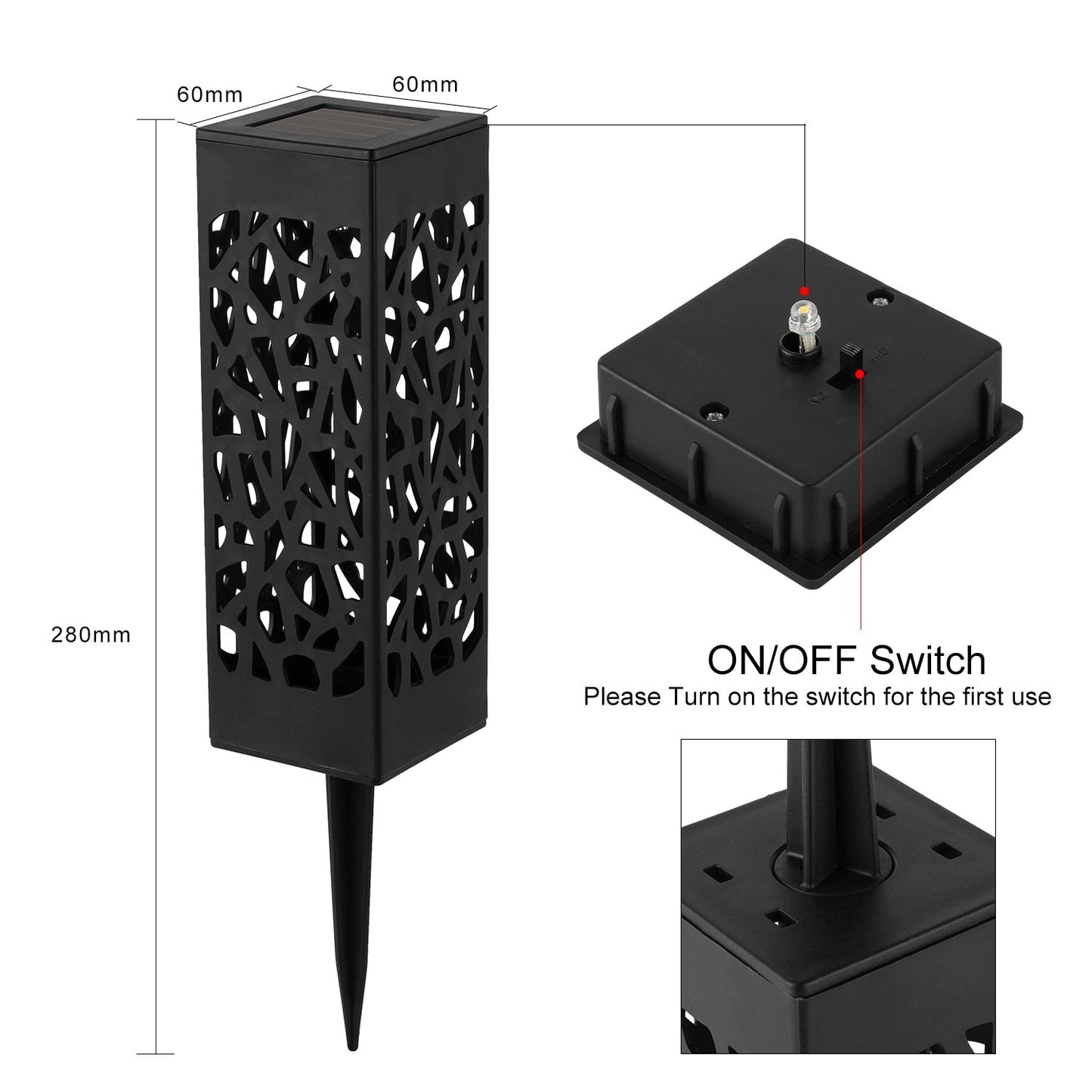 Luxe Lampe de Jardin Solaire (4/6/8/12 lampes)