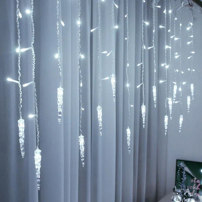 Glacia LED Rideau lumineux - Éclairage magique pour extérieur