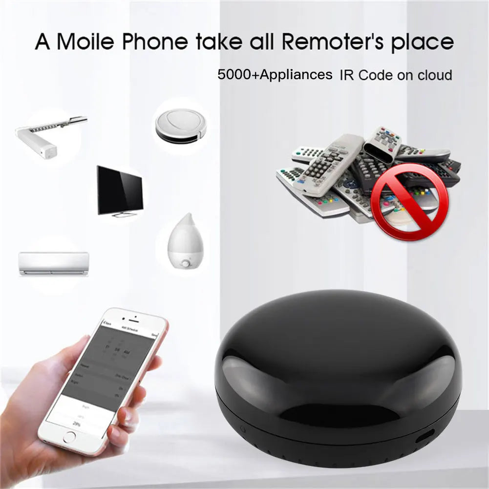 Télécommande IR universelle Tuya Smart pour climatiseur et appareils ménagers - Contrôle WiFi via les applications SmartLife Google Alexa