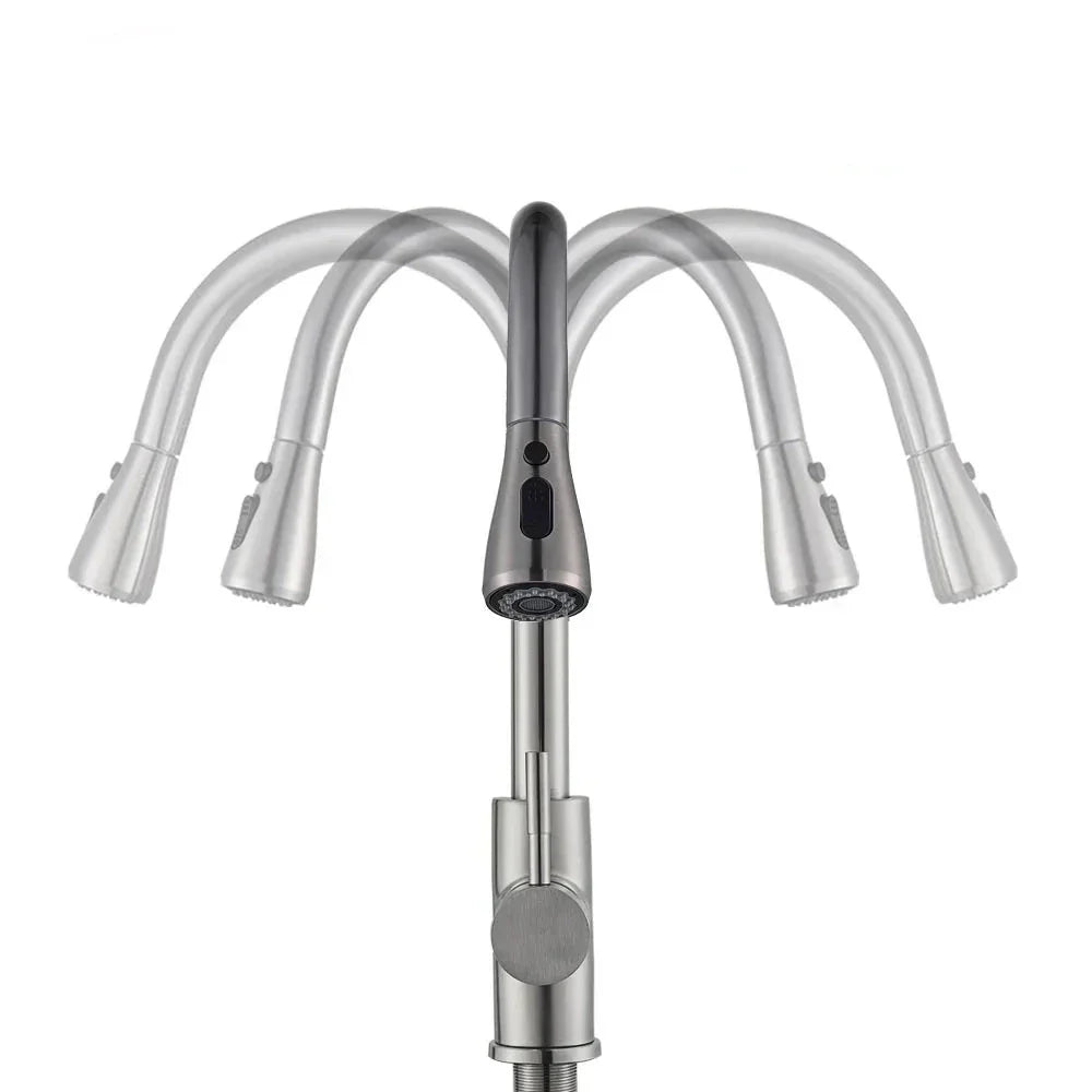 FlexStream Robinet - Robinet de cuisine élégant avec bec flexible