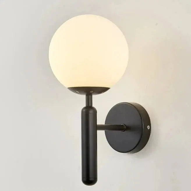 GlobeLuxe - Applique Murale en Verre avec Éclairage LED