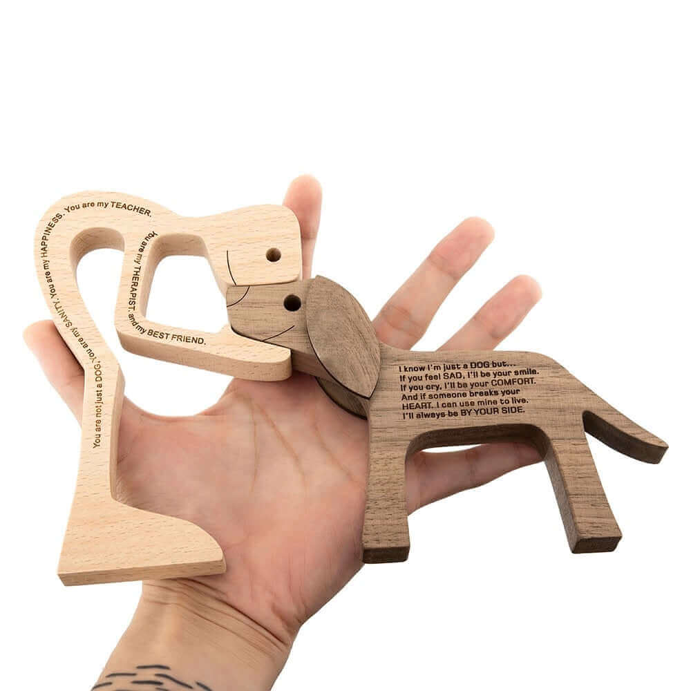 Animaux en bois danois Ornements