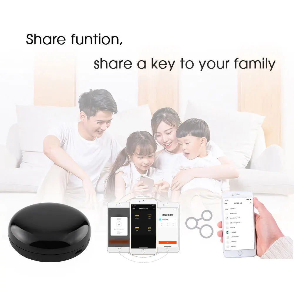 Télécommande IR universelle Tuya Smart pour climatiseur et appareils ménagers - Contrôle WiFi via les applications SmartLife Google Alexa