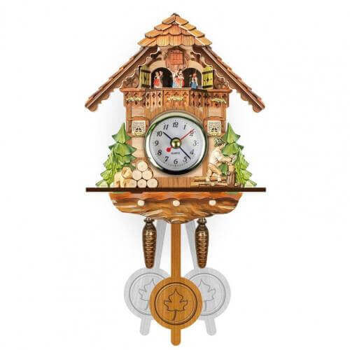 Horloge à coucou rétro - 8 styles différents