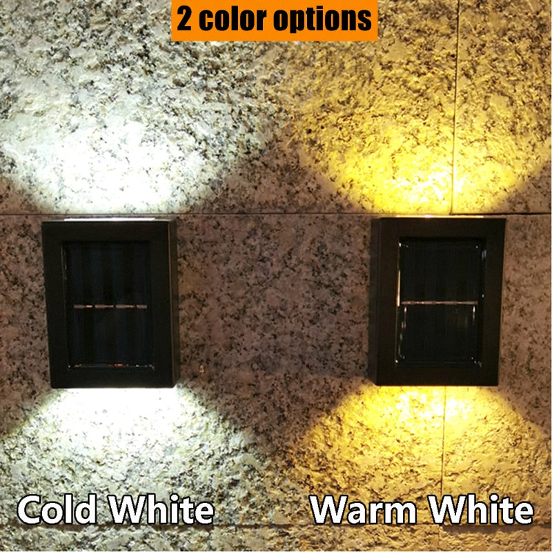 Luminaires de clôture solaires