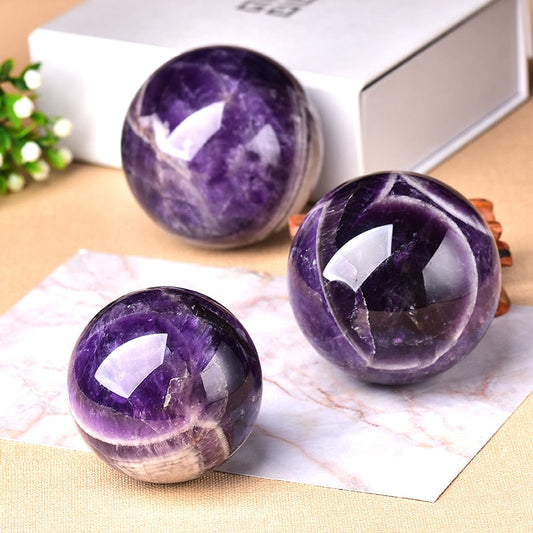 Améthyste Globe – Boule d'énergie pour votre intérieur