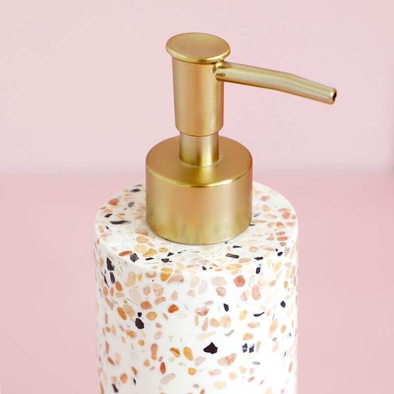 Ensemble de salle de bain en céramique terrazzo 3 pièces