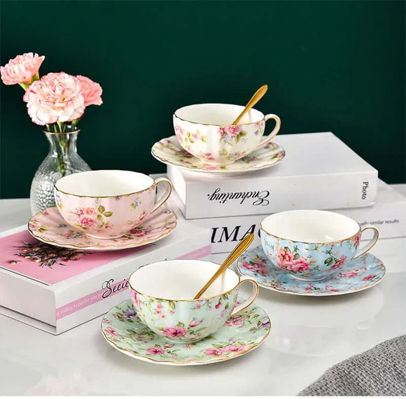 Tasse à café en porcelaine Bone China élégante - Design luxueux et unique