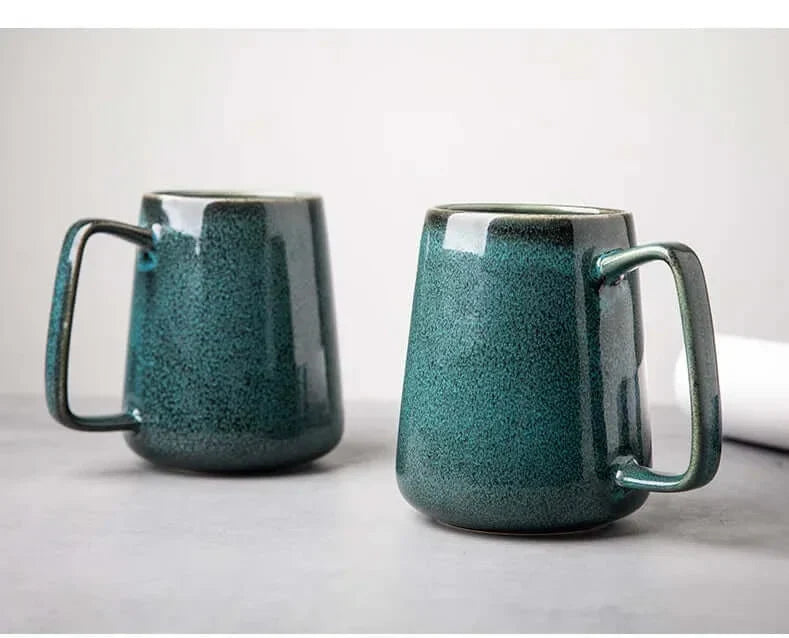 700ml Très grande tasse en céramique contemporaine