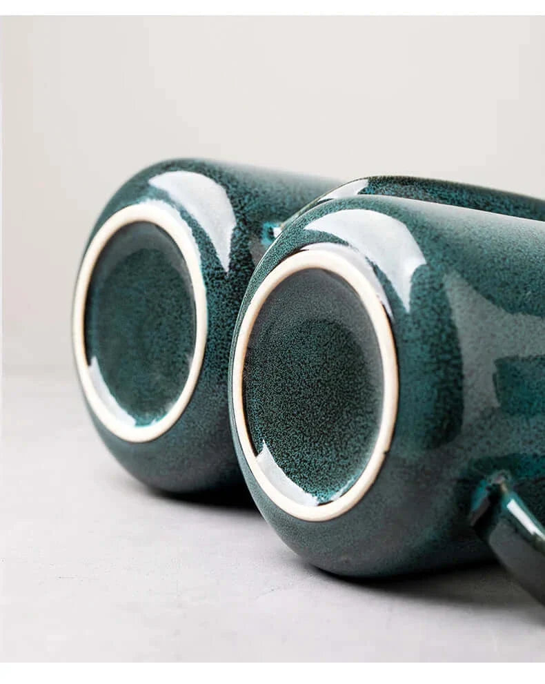 700ml Très grande tasse en céramique contemporaine