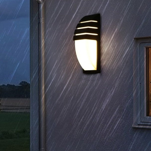 Floroux Applique murale LED étanche | Capteur de mouvement | Économique en énergie | Résistant aux intempéries | Parfait pour le jardin et l'entrée