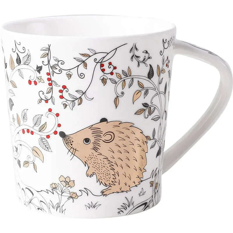 Tasses à café en céramique heureuses