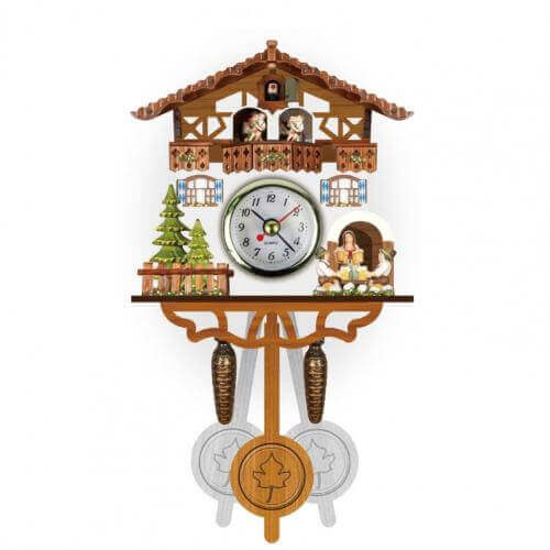 Horloge à coucou rétro - 8 styles différents