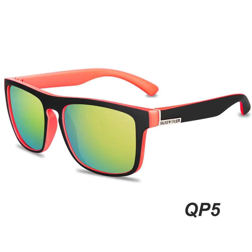 Floroux Lunettes de soleil de sport polarisées | Lunettes de protection UV pour activités de plein air | Idéal pour la pêche, la randonnée & la conduite