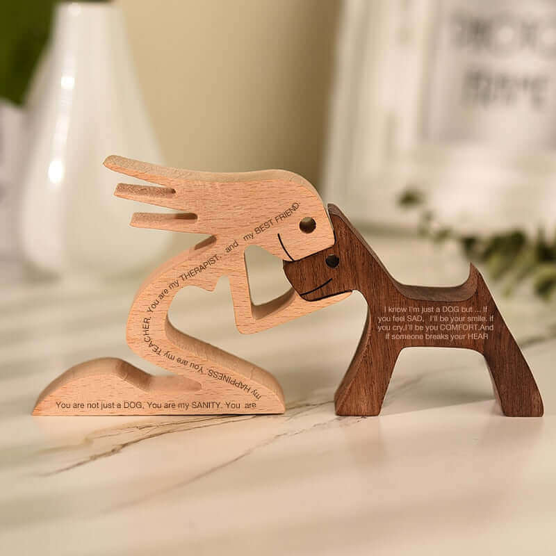 Animaux en bois danois Ornements
