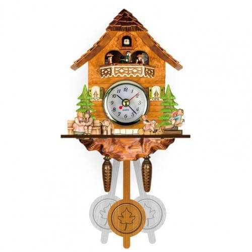 Horloge à coucou rétro - 8 styles différents