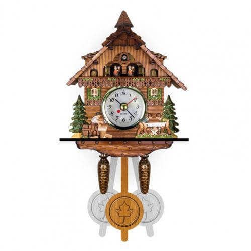 Horloge à coucou rétro - 8 styles différents