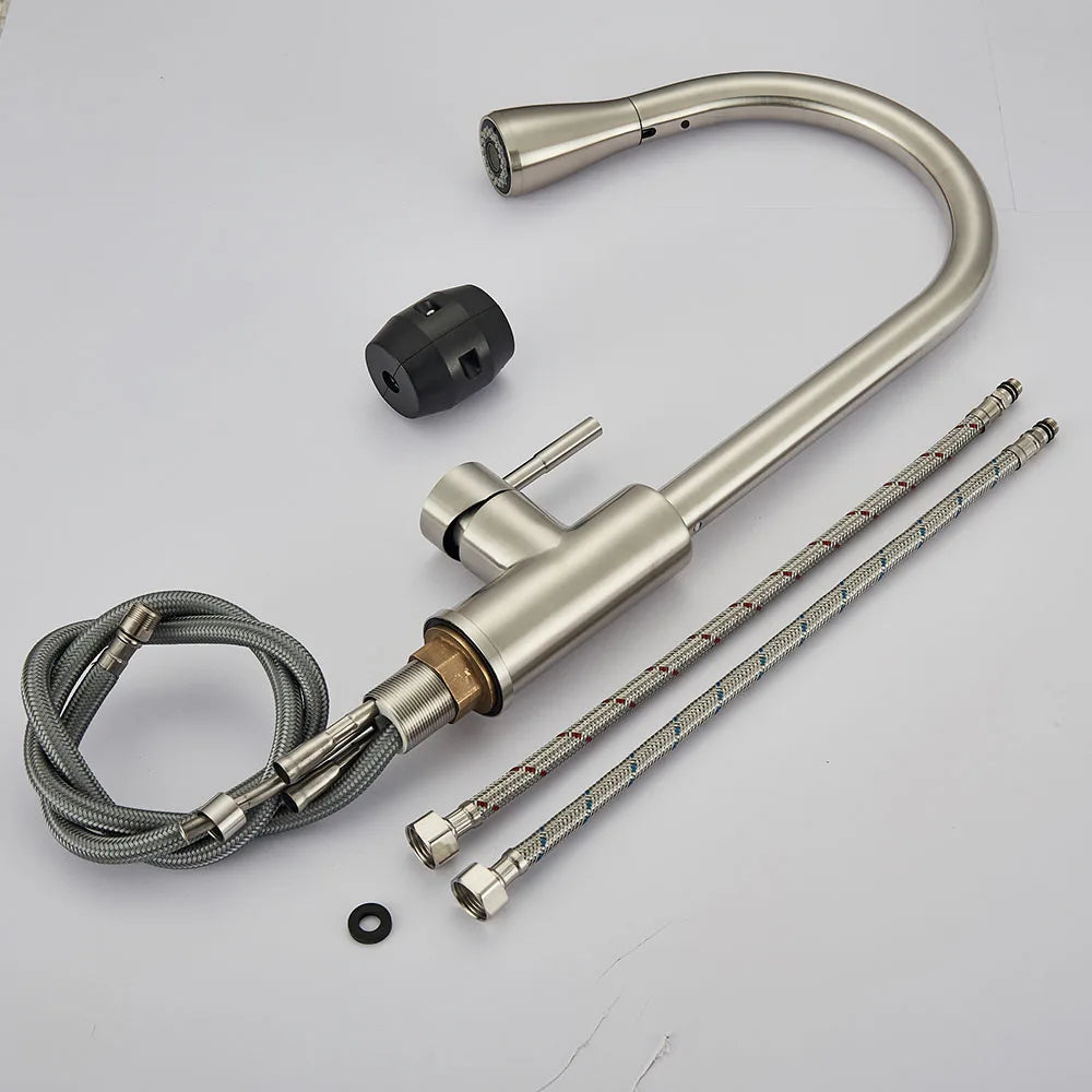 FlexStream Robinet - Robinet de cuisine élégant avec bec flexible