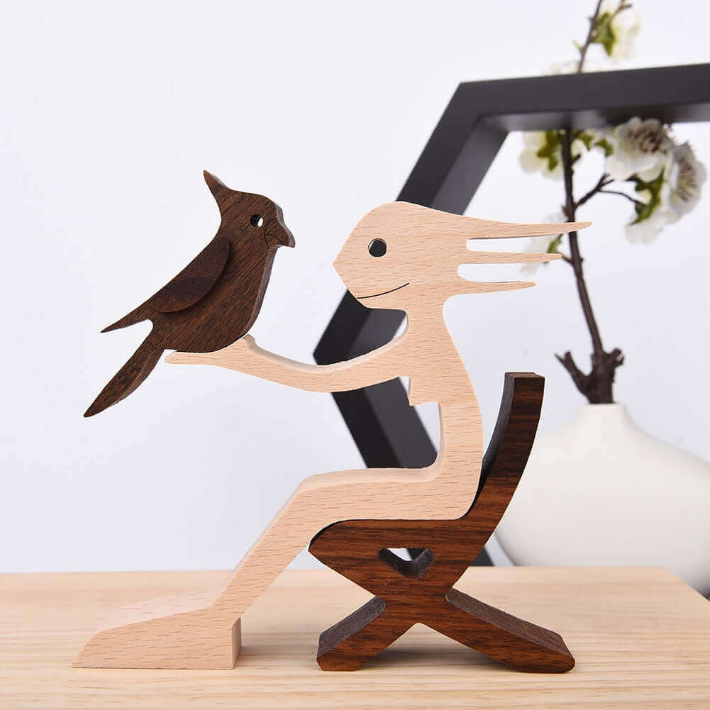 Animaux en bois danois Ornements