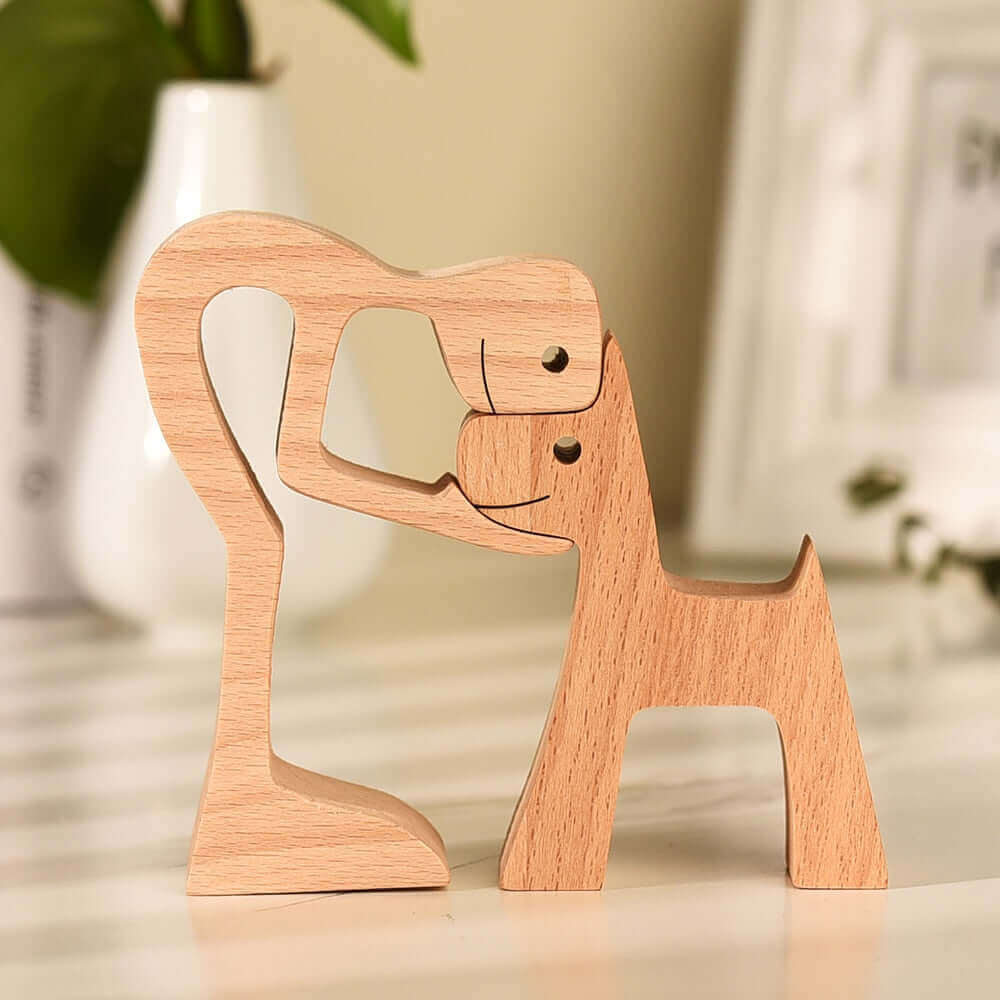 Animaux en bois danois Ornements