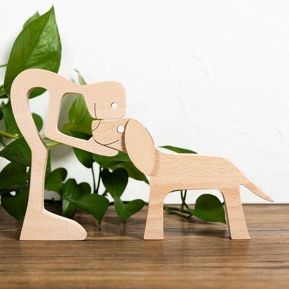 Animaux en bois danois Ornements