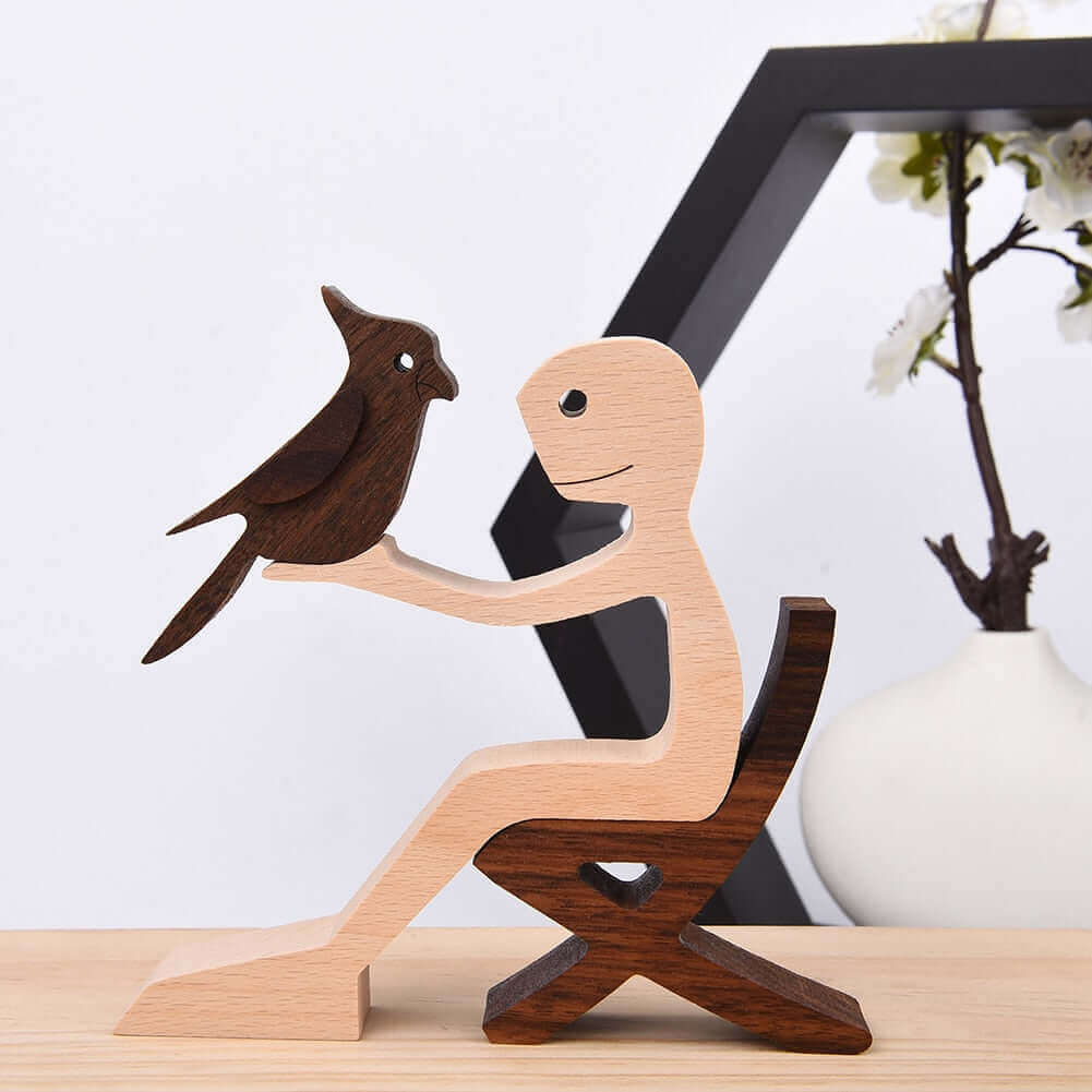 Animaux en bois danois Ornements