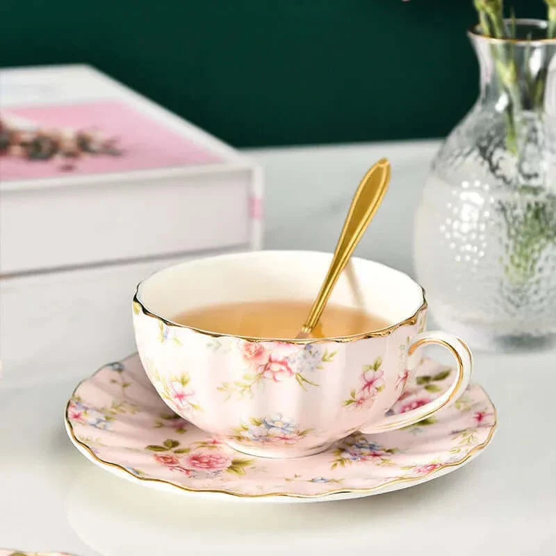 Tasse à café en porcelaine Bone China élégante - Design luxueux et unique