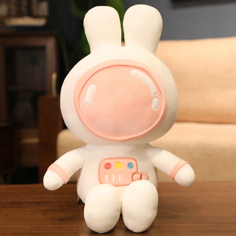 Floroux - Duo de Lapins en Peluche Kawaii de l'Espace pour les Aventures