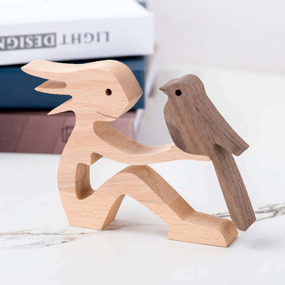 Animaux en bois danois Ornements