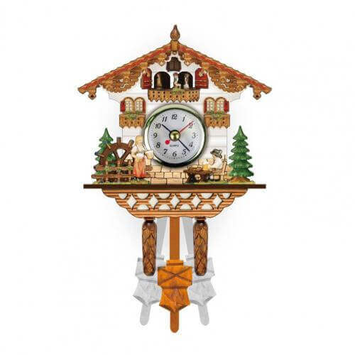Horloge à coucou rétro - 8 styles différents