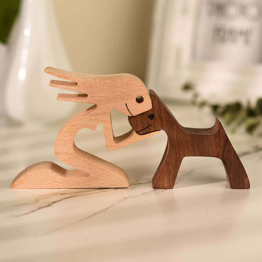 Animaux en bois danois Ornements