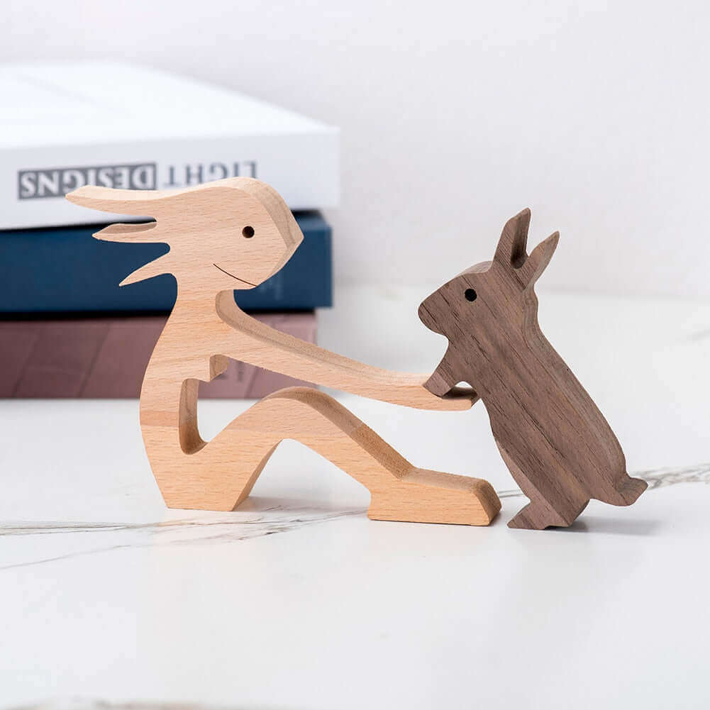 Animaux en bois danois Ornements