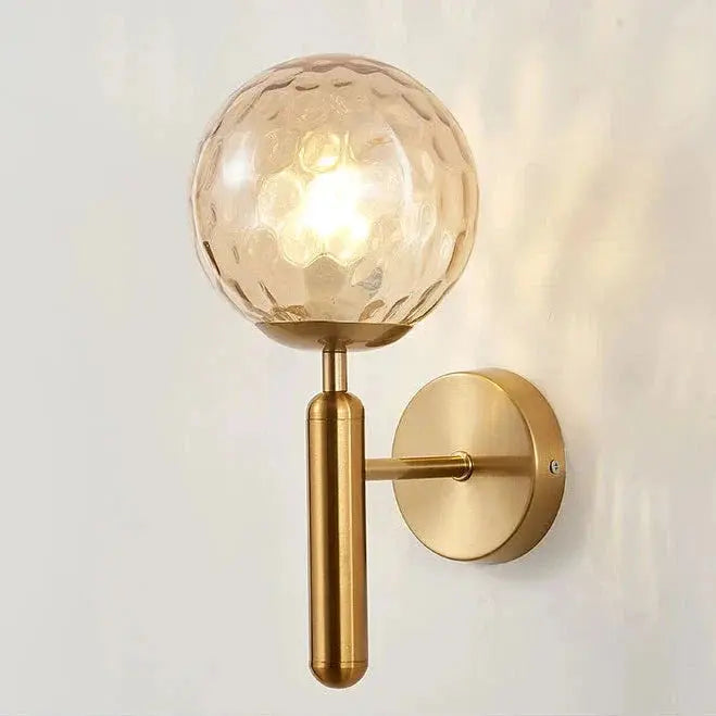 GlobeLuxe - Applique Murale en Verre avec Éclairage LED