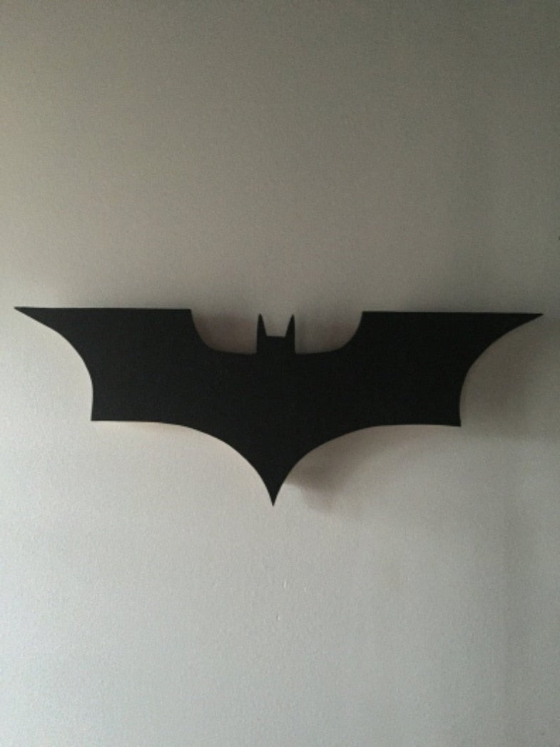 Batman Lampe Murale LED avec Télécommande Sans Fil et Changement de Couleur