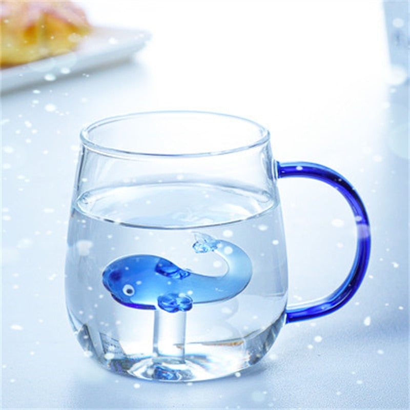 Farmland gobelet en verre 3D avec motif animal