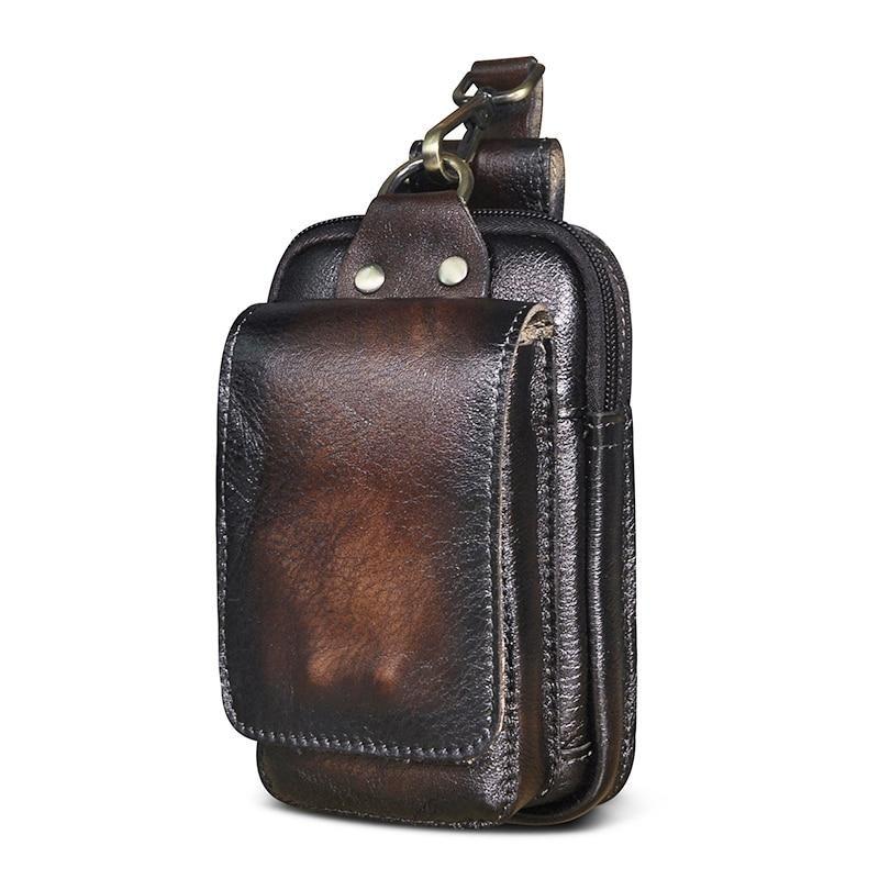 Floroux - Sac banane en cuir premium pour homme